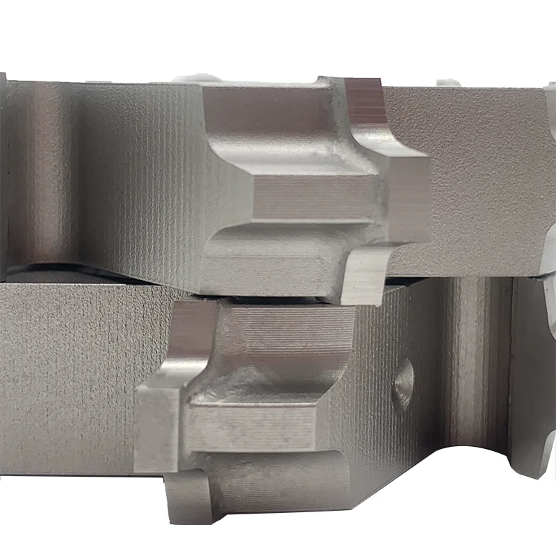 غرامة التشذيب القاطع لآلة النطاقات الحافة ، أدوات النجارة ، الأنماط المشتركة ، 68*16 * H16 * 6Z R1.5/2/3 ، 2 قطعة #3