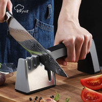 Knife Sharpener Sharpening Stone Whetstone Grindstone 4 Stages Kitchen Knives Scissor Grinder Stone Kitchen Tools Householder