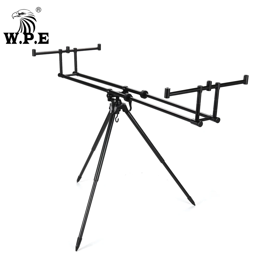 W.P.E Fishing Rod Holder Carp Fishing Pole Adjustable Retractable Telescopic Folding Stand Fishing Accessories Bracket Tackle