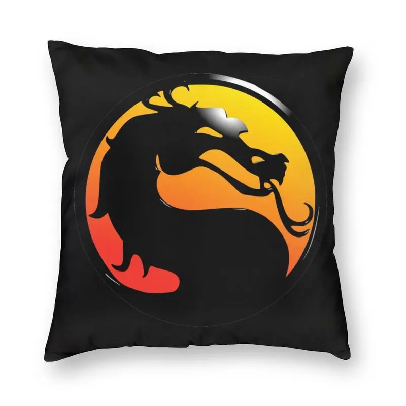 Nordic Mortal Kombat Cushion Cover Sofa Decoration MKX Sub Zero Square Pillow Case 45x45cm Decorative Cushion Sofa Cushion