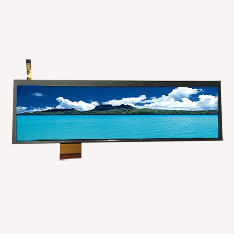 

9.8 inch 1280*320 LVDS interface Landscape bar type TFT LCD super High brightness Outdoor sunlight readable No EOL