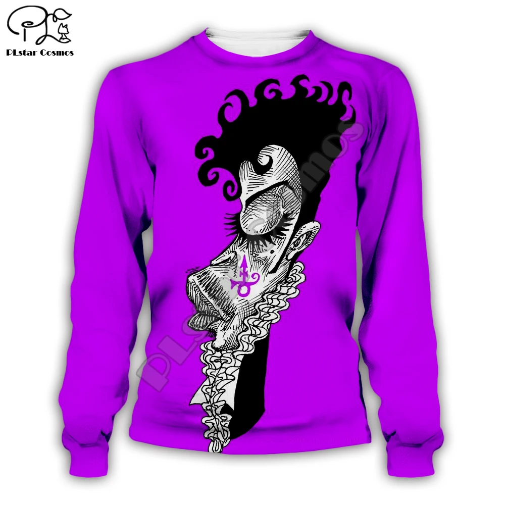 PLstar Cosmos Popular Singer Prince Rogers Nelson Purple Men/Women 3Dprint Hip Hop Hoodies Funny Pullover Harajuku Tracksuit A-1