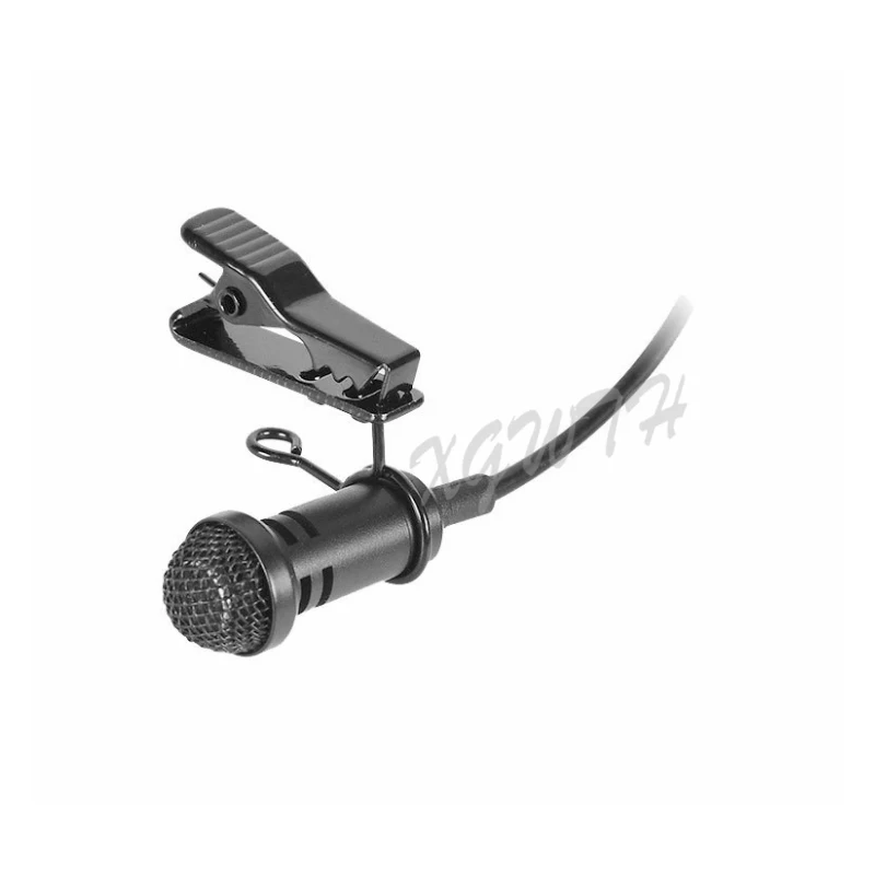 XGWTH Mini Lavalier Lapel Stereo Cardioid Condenser Microphone For Sennheiser Wireless BodyPack Transmitter 3.5 mm Lockable