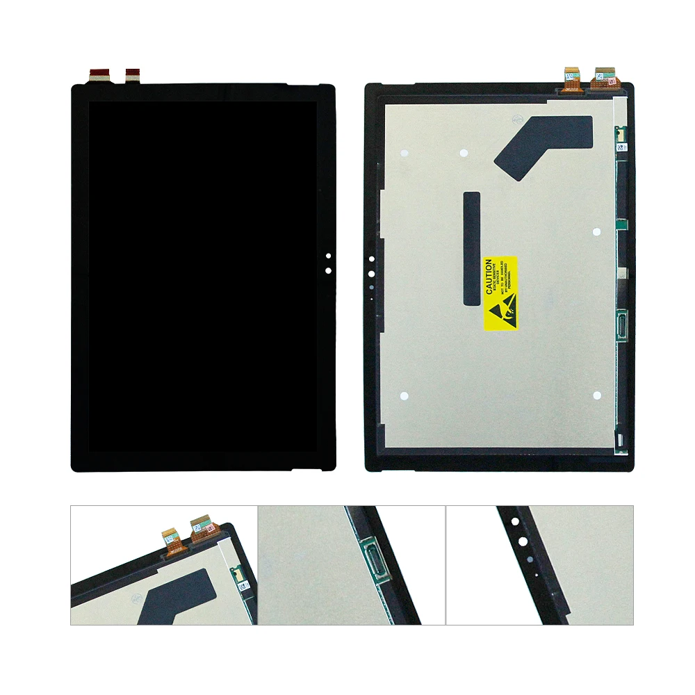 AAAA++++ 12.3 LCD For Microsoft Surface Pro 4 1724 LCD Touch Screen Digitizer Panel Glass Assembly For Pro4 LCD Replacement