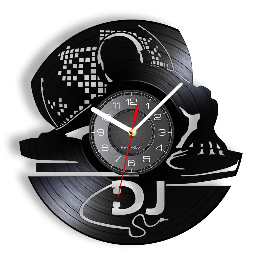 DJ Music Vinyl Record Clock: The Ultimate Wall Timepiece for Music Lovers and Interior Enthusiasts