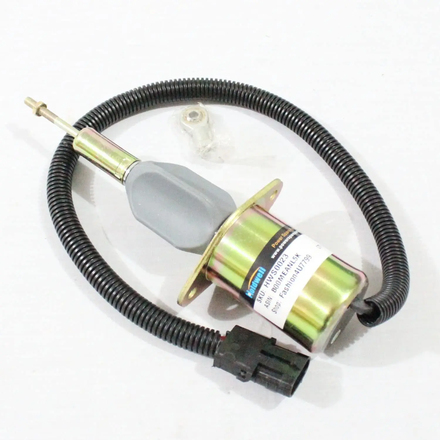 Holdwell Stop Solenoid 3932545 for Cummins Shutdown Shut Off Solenoid SA-4639-12 12 Vdc