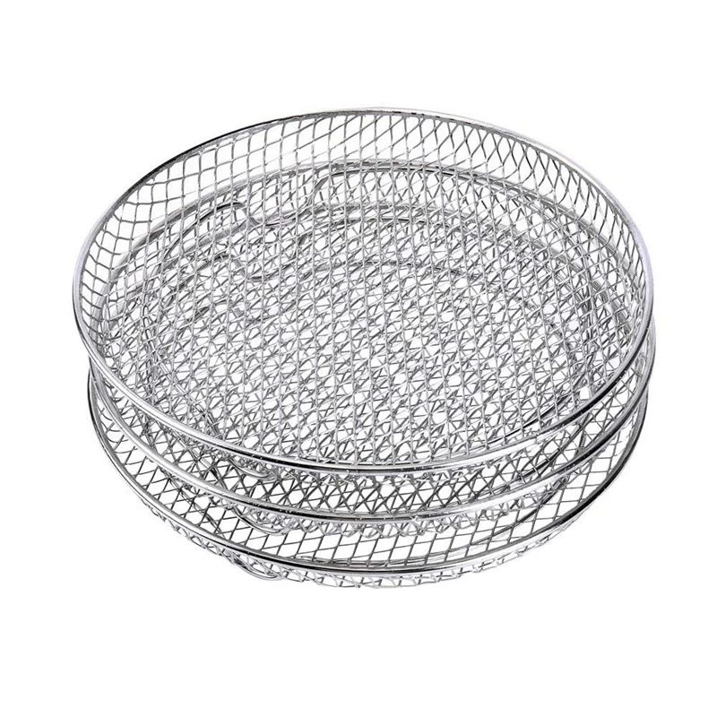 Аксессуары AD-Air для фритюрницы, три Штабелируемых стеллажа для Gowise Phillips, США, Cozyna, Ninja, стеллаж для фритюрницы