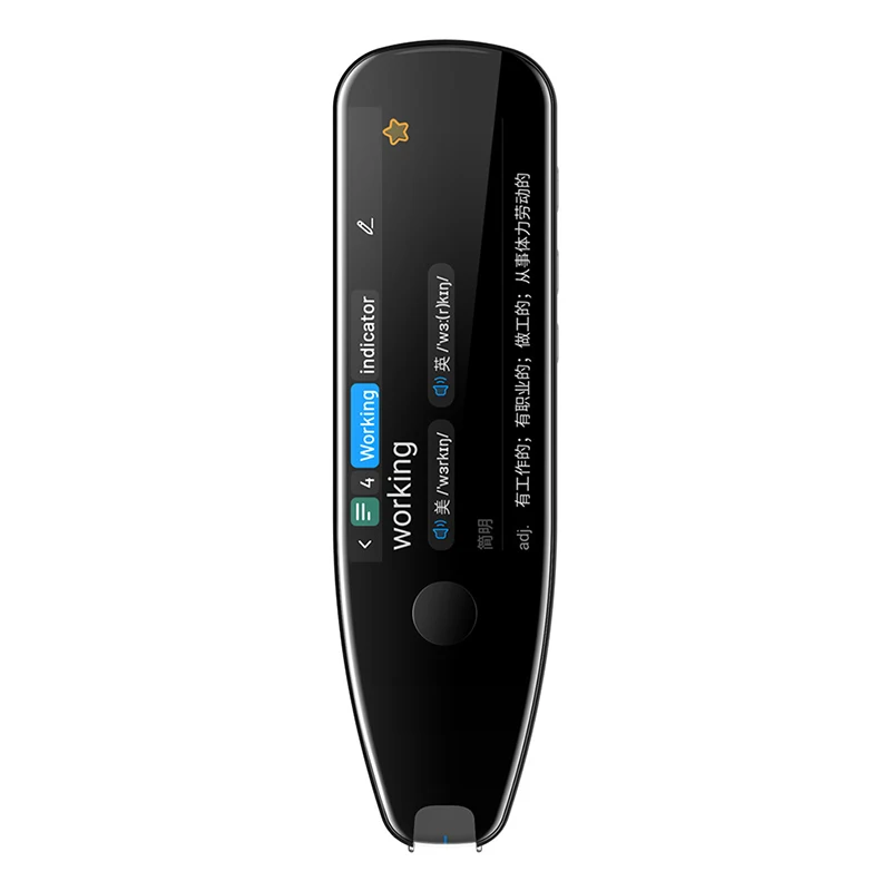 X5 Scanning Dictionary Pen 3.5 Inch Large Screen Translation Tool for Primary And Secondary Schools AL English