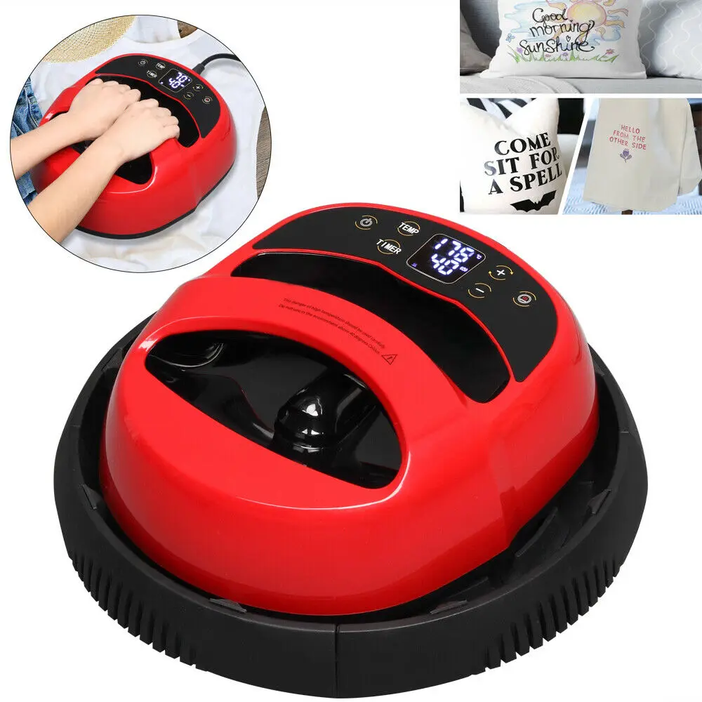 Portable Heat Press Machine Quick Sublimation Digital Transfer Printer A3 A4 for T-shirts Transfer and Ironing