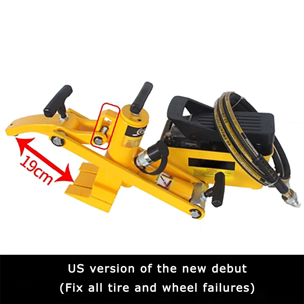 

Forklift Tire Removal Tool Pneumatic Portable Forklift Tire Pickup Tire Press Loader Tire remove Tool use for Truck, lorry