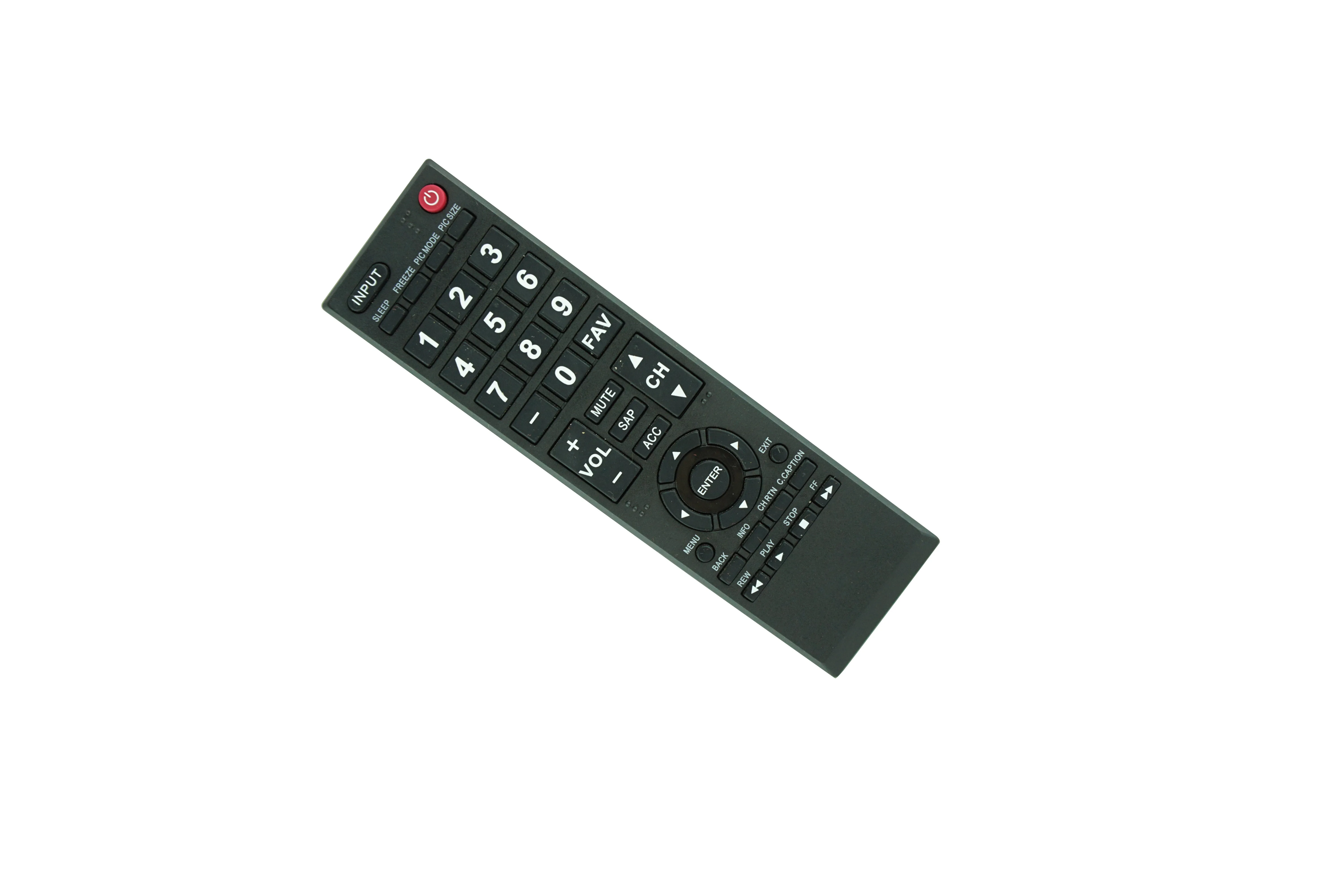 Remote Control For Toshiba CT-RC1US-18 CT-RC1US-16 50L711M18 50L711U18 43L420U 28L110U 32L110U 4K Smart LED backlit LCD HDTV TV