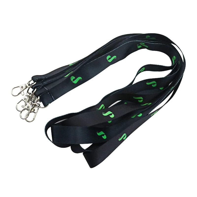 

1PC 47CM Black Hang Rope Suit For Shisha Mouthpieces Mouth Tips Lanyard USB ID Badge Holder Lanyard for keys Accessories