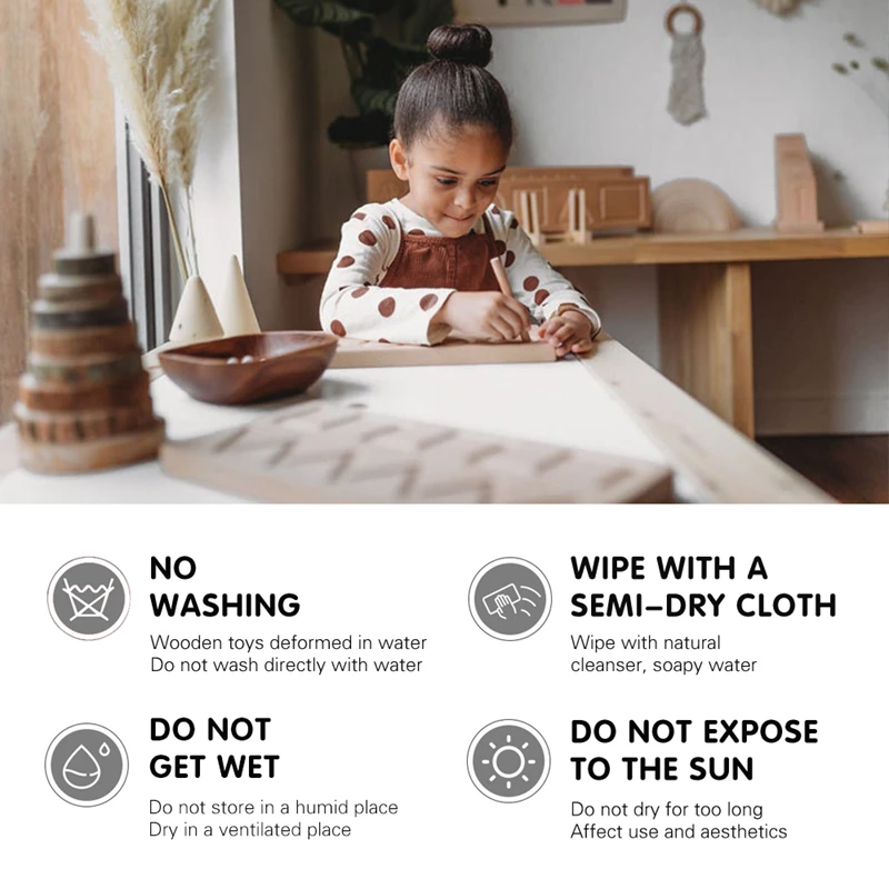 ของเล่นภาษามอนเตสซอรี่ทำจากไม้สองด้านตัวอักษรภาษาอังกฤษ0-9ตัวเลขกระดานเขียนความรู้ความเข้าใจของเล่นเพื่อการศึกษาในช่วงต้นของเด็ก