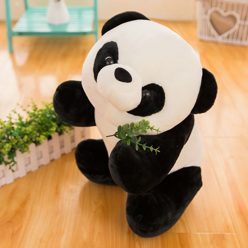 Cute Large Panda Sleeping Pillow Plush Toy Fashion Creative Cartoon Doll Soothing Doll Children Holiday Birthday Exquisite Gift