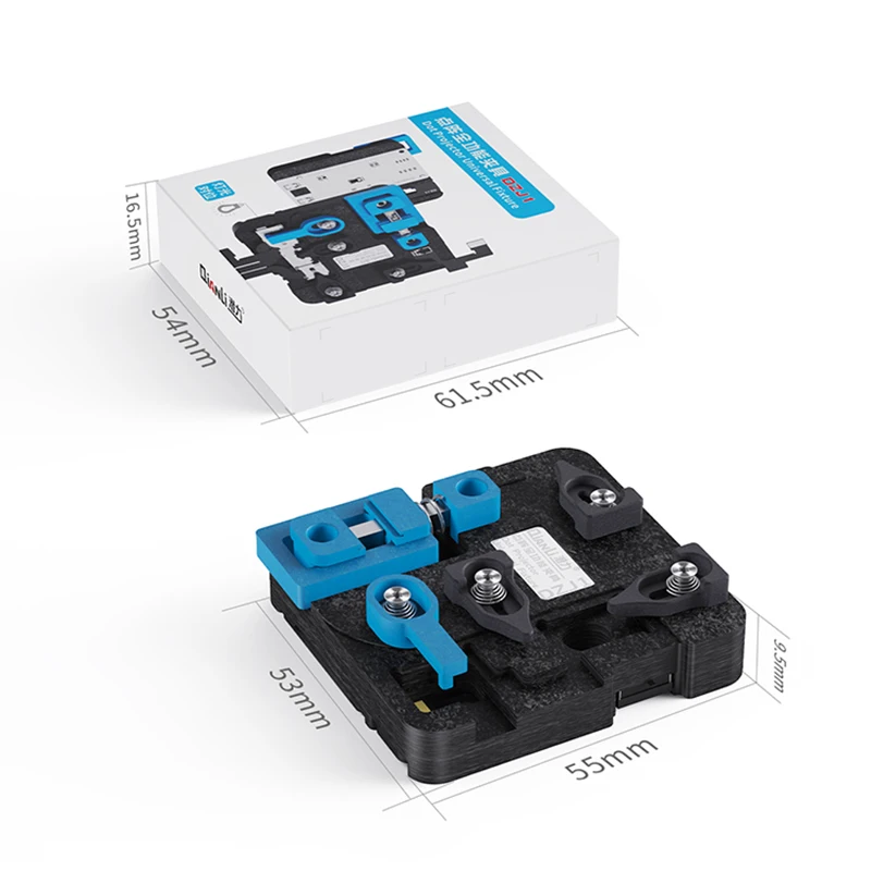 QIanli-accesorio de reparación de matriz de puntos para iphone, soporte de reparación de identificación facial para cámara frontal BGA, compatible con modelos X, XS, XSMAX, 11, 11pro MAX