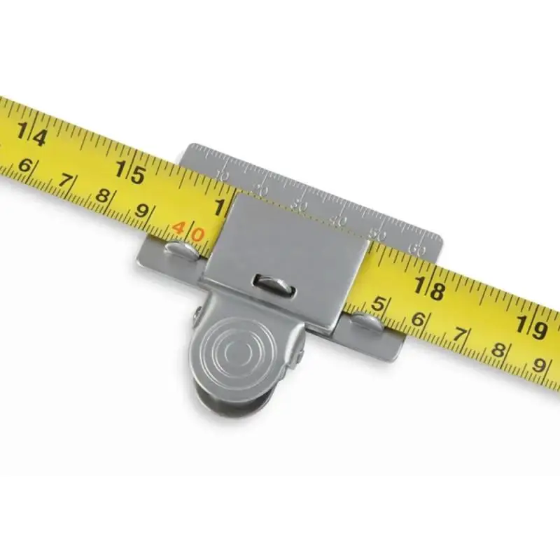 Metal Measuring Tape Clip Holder Precise And Clear Measuring Tool Woodworking Positioning Accessories Wood Measure Locate Tools