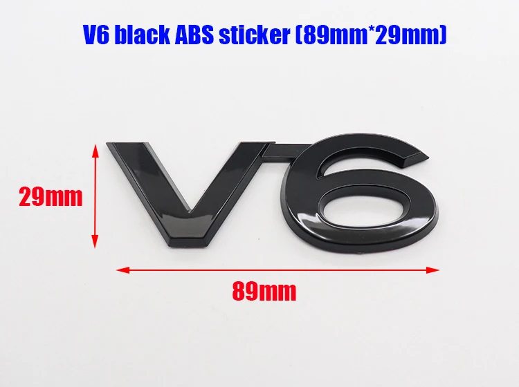 1 قطعة ثلاثية الأبعاد ABS لاند كروزر GXR TX VX V6 V8 5.7 شعار سيارة ملصق الخطابات الخلفي الذيل الباب الجذع ملصق سيارة الخلفي ملصق اكسسوارات #6