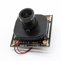 HD 1080P NVP2441+IMX323 Starlight 2mp AHD CVBs 960H Low illumination CCTV camera module PCB board with lens