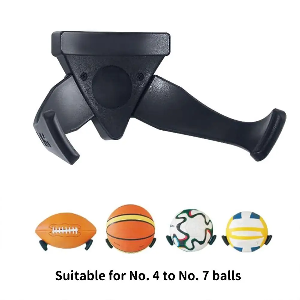 

Basketball Holder Wall Mounted Ball Claw Football Storage Rack Space Saver Ball Display Bracket for basketball and football