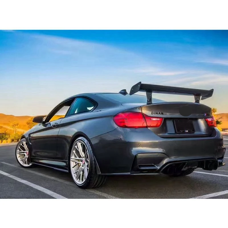 For BMW F82 F80 M3 M4 M5 M6 GTS 2 Style Carbon Fiber Rear Spoiler For car m2 m3 m4 car styling