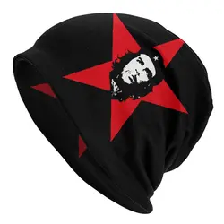 Che Guevara Skullies Beanies Cuba Cuban Hat Hip Hop Autumn Winter Outdoor Unisex Caps Adult Summer Warm Dual-use Bonnet Knit Hat