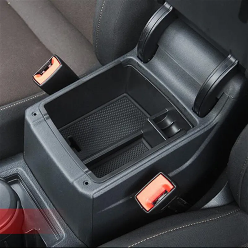 Armrest Storage Box For Volkswagen Golf SV Sportsvan 2016-2019 Center Console Bin Glove Tray Holder Case Car Organizer