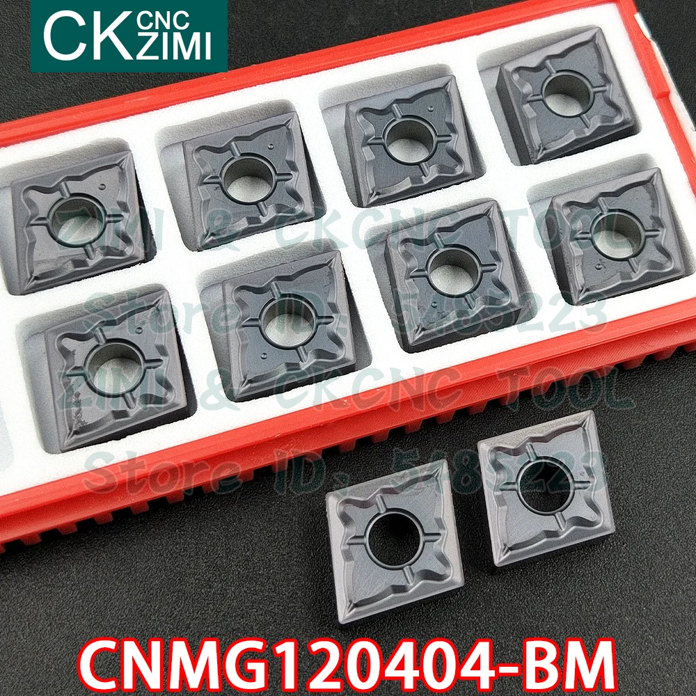 CNMG120404-BM ZM2125 CNMG 120404 BM Carbide Inserts External Turning Inserts Tools CNC mechanical Metal Lathe Tools for steel