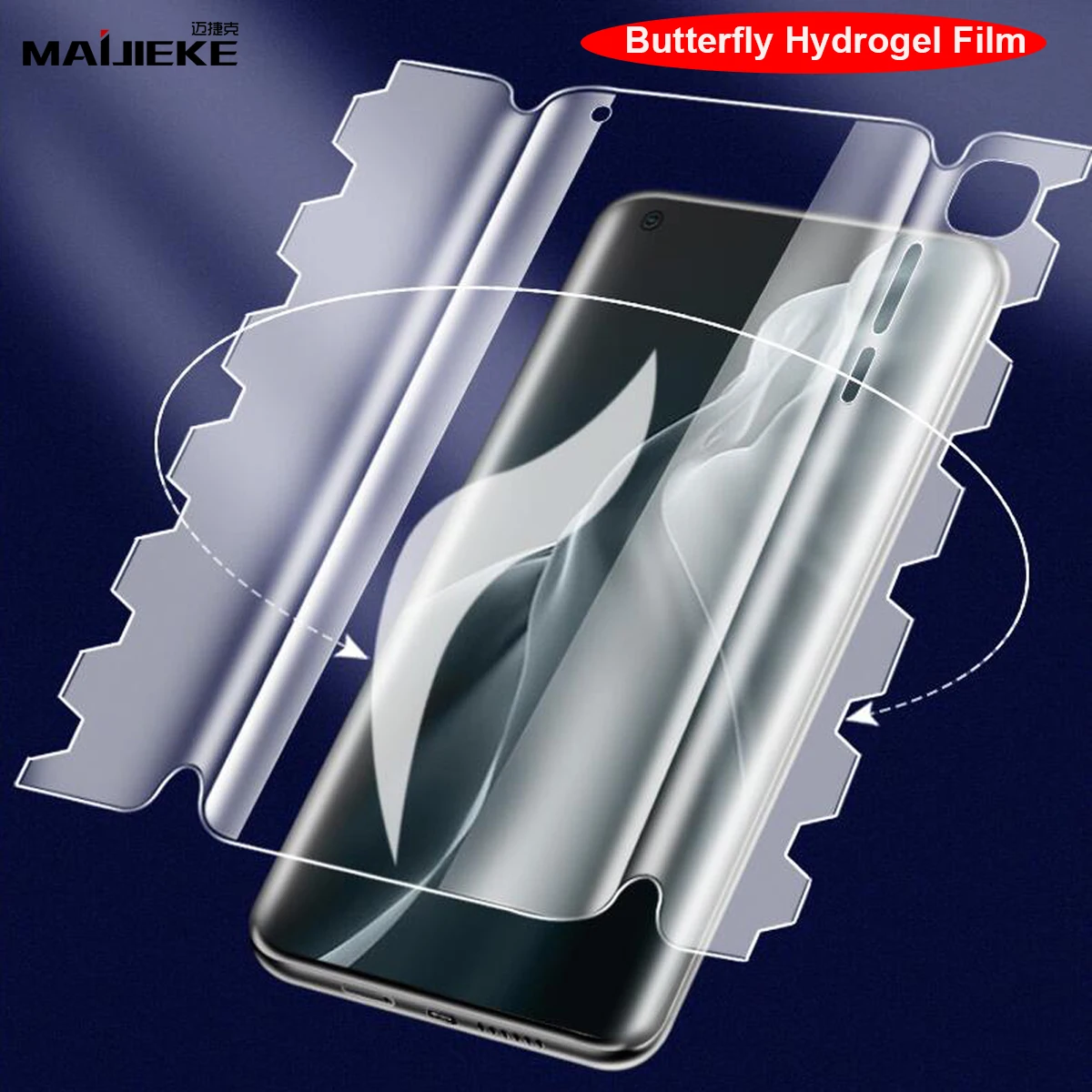 2in1 Hydrogel Film for Huawei Mate 60 50 Pro Mate 40 Pro P50 P60 Pro+Honor 200 100 X9b X9a Magic 6 Lite 5 Pro Screen Protector