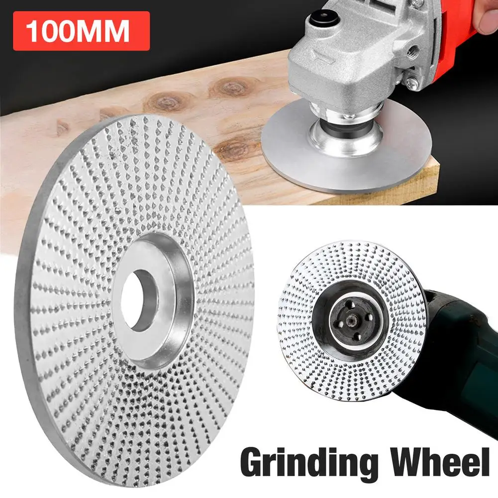 High Quanlity Wood Grinding Wheel Rotary Disc Sanding Wood Carving Tool Abrasive Disc Tools For Angle Grinder 16 Bore