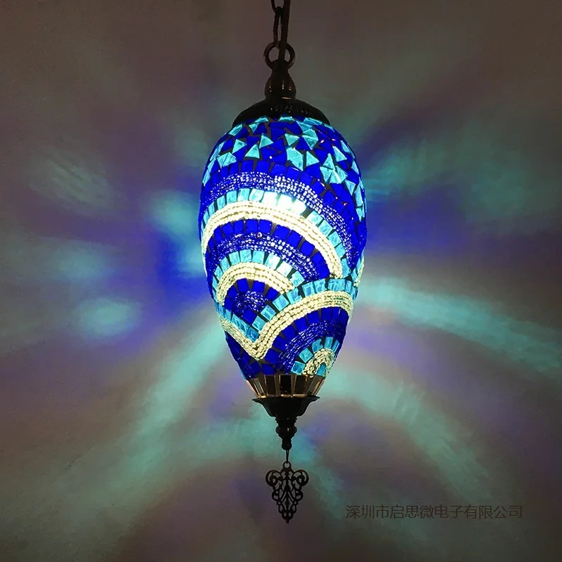 Turkey Ethnic Customs Handmade Lamp Romantic Cafe Restaurant Bar Tree Pendant Light Hanging Light Home Lighting Decro