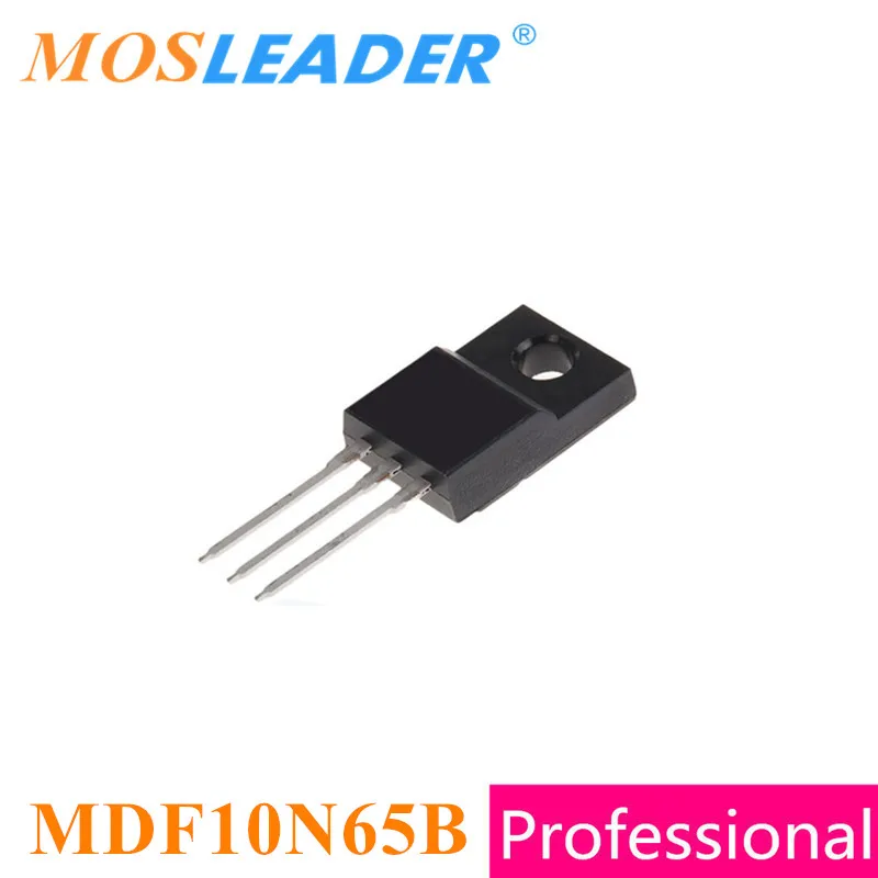 

Mosleader MDF10N65B TO220F 100PCS MDF10N65 N-Channel 650V 10A Chinese high quality