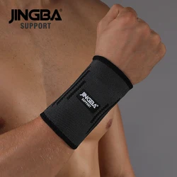 JINGBA SUPPORTO 1PCS Nylon Wristband Supporto Per Il Fitness Fasciatura Supporto Per Polso Equipaggiamento Protettivo da polso uomini di fascia Tennis Badminton Brace