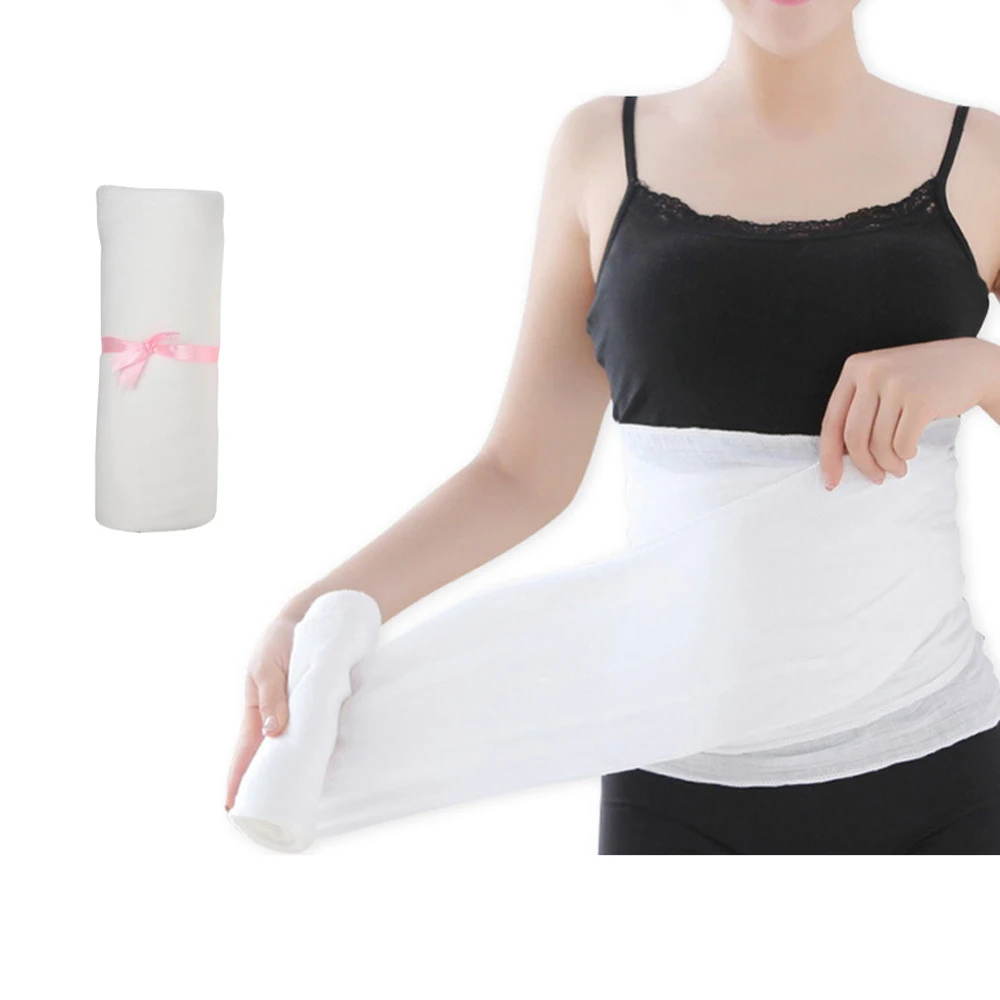 Waist Protector Belt Lumbar Support Brace Multifunction Cotton Gauze For Pregnant Women Use Body Shaping Belt Posture Corrector