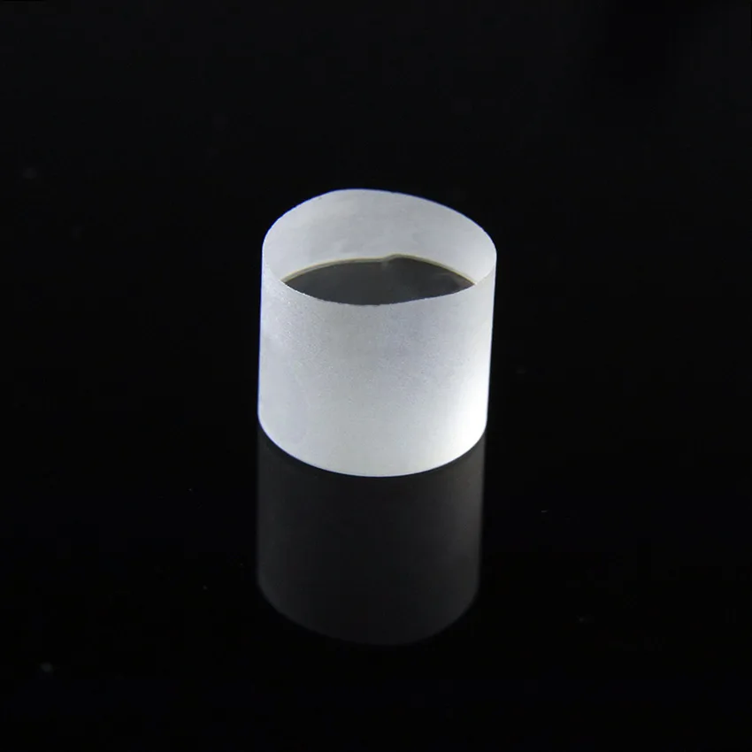 Diametro del punto luminoso 2mm angolo di diversione 4 gradi lente in vetro ottico a banda luminosa visibile