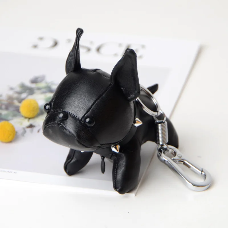 2019 Fashion Jewelry Accessories French Bulldog Keychain Puppy Pendant Bag Pendant Car Pendant Gift