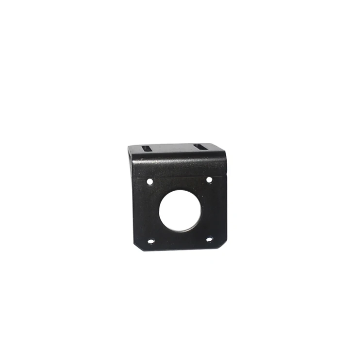 LINK CNC Nema23 mounting  bracket 57 stepper motor fitted black alloy steel   diy cnc parts  type  brackst