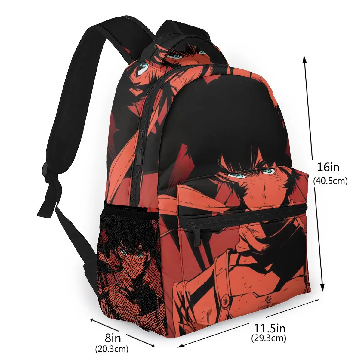 Getter Robo Devolution Art Backpack for Girls Boys Travel RucksackBackpacks for Teenage school bag