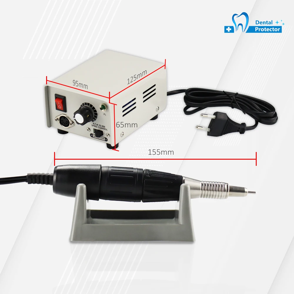 65W Strong 90 Control Box Strong 210 35K 102L Handpiece for Manicure Pedicure Nail Drill Apparatus for Manicure Machine Tool