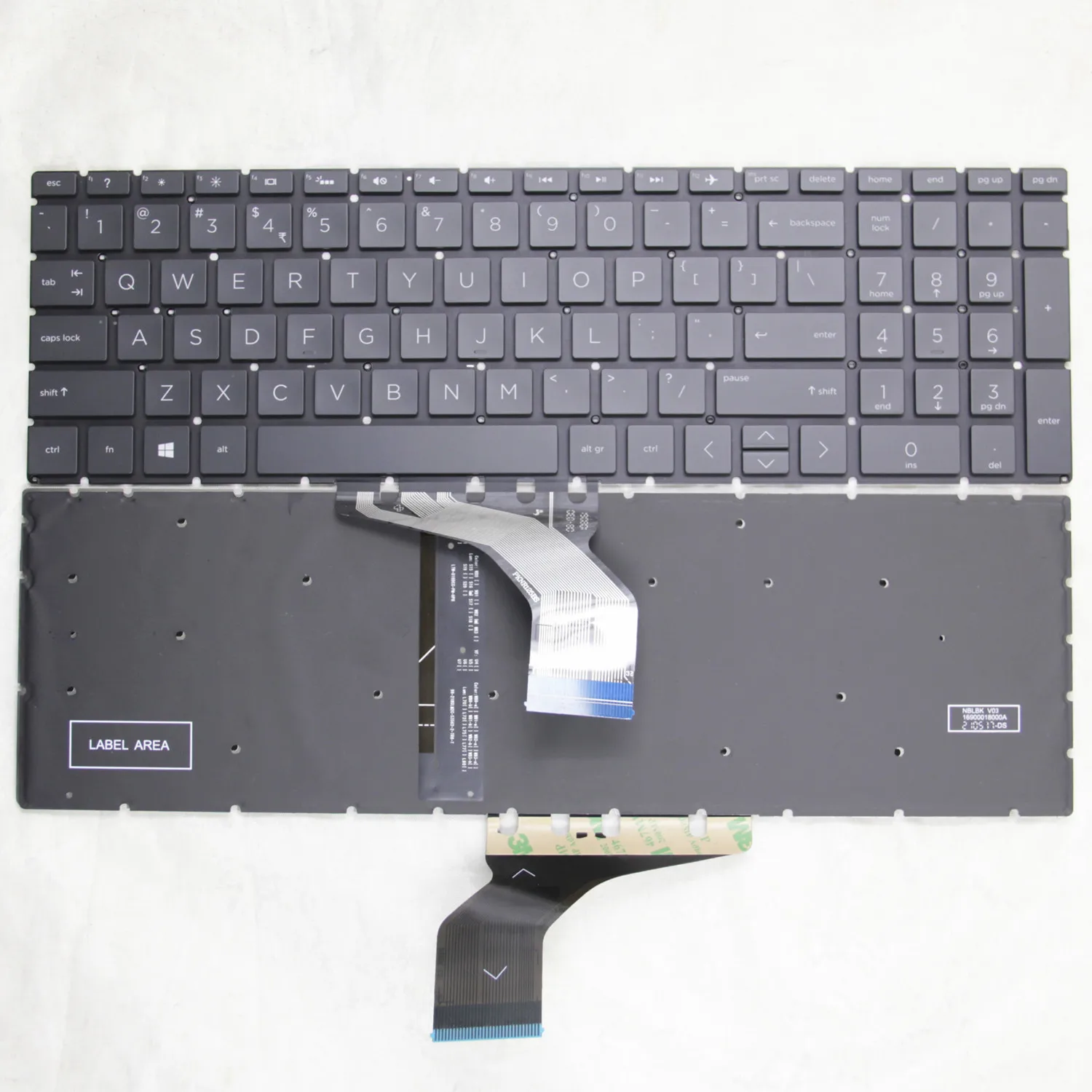 100%New Original US HP Pavilion 15-DA/DK 15-DB 15-DX 15-DR 250 G7 255 G7 15-DS 15-CS W142 C133 C139 C135 C136 English Keyboard