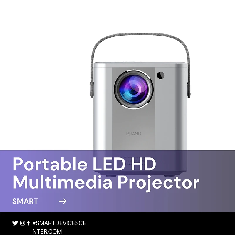 Portable LED HD Multimedias Projector Handheld Mini Projector for Home Office GK99