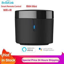 Broadlink RM4 Mini BestCon RM4C Mini Universal Wifi IR Remote Control Smart Home IR Remote Controller Work with Alexa Google