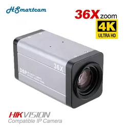 IP 카메라 컬러 IPC CCTV 박스 카메라, 자동 네트워크 P2P Hikvision 호환, 소니 IMX415 Starlight 36X 광학 줌, 5MP, 4K 8MP