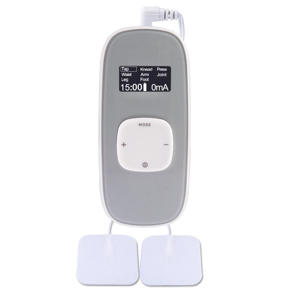 TENS Machine Digital Massager With 2 Pairs TENS Electrode Pads Stimulator Acupuncture For Physical Therapy