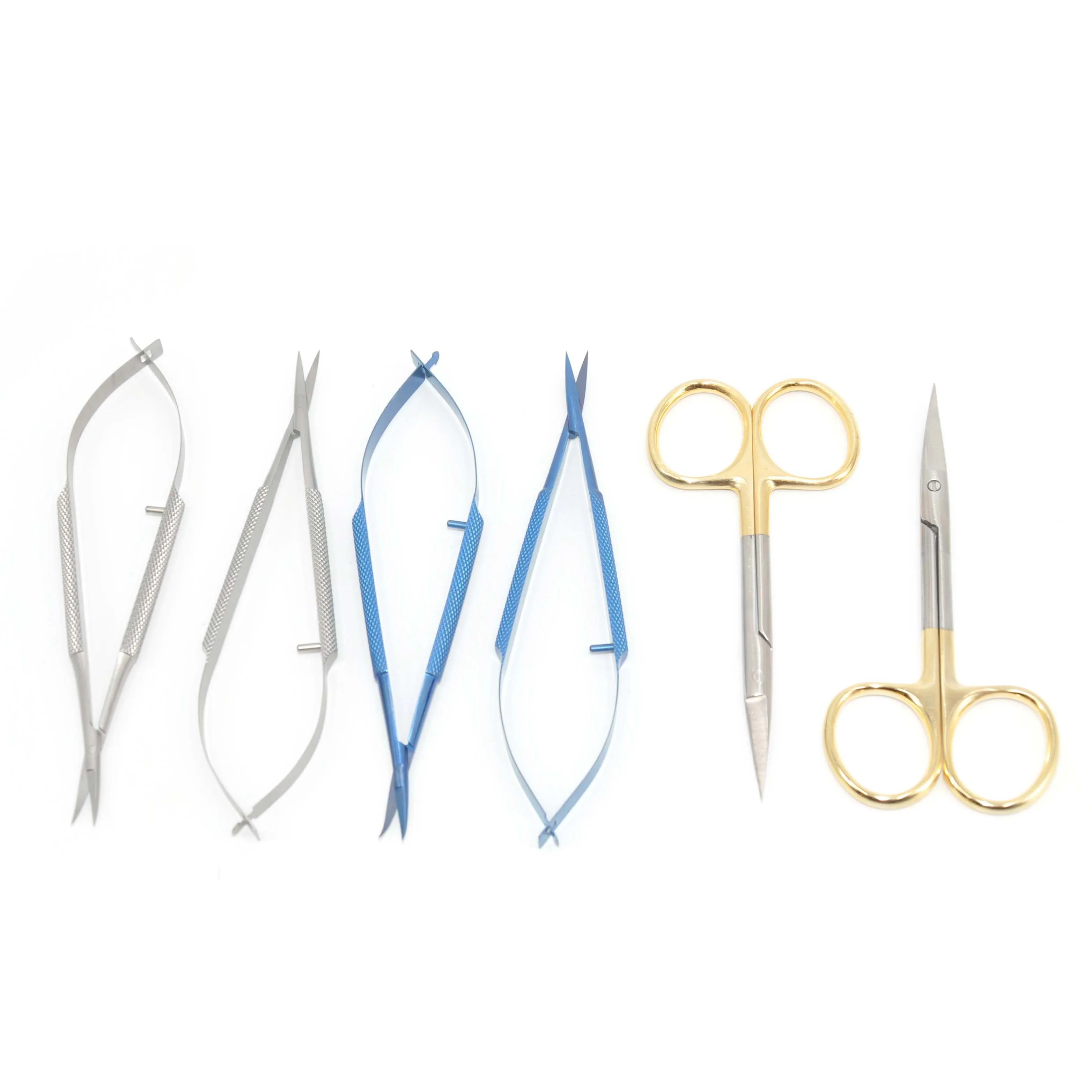 치과 미세 수술 기구 바늘 홀더, 스테인리스 스틸 티타늄 가위, 1 개