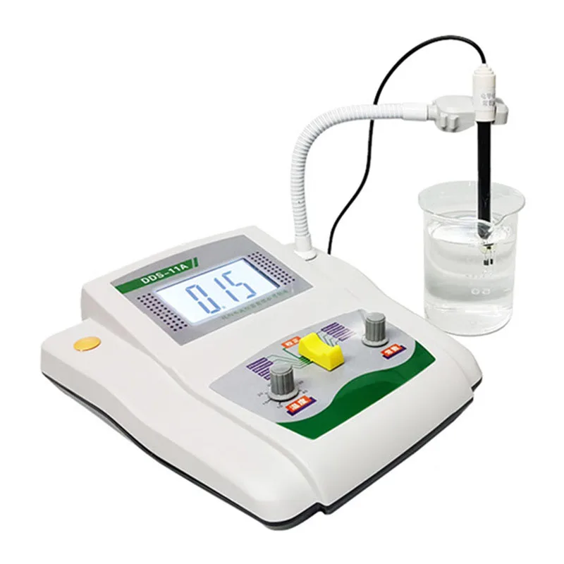 

Laboratory Benchtop Conductivity Meter Tester Research education industry agriculture 0~200000uS/cm