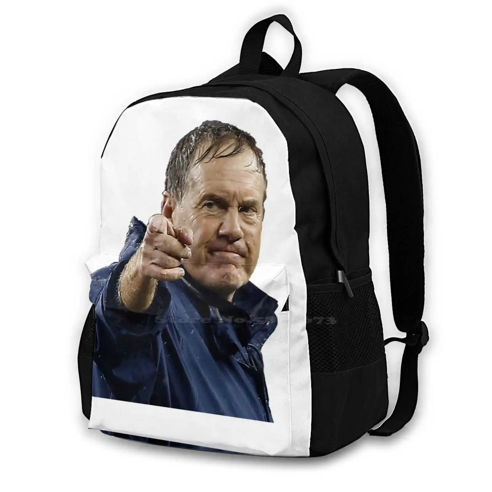 Bill Belichick bolsos Unisex, mochila informal, Tony Romo, Tom, odak, Patriots, Quarterback, recién llegados