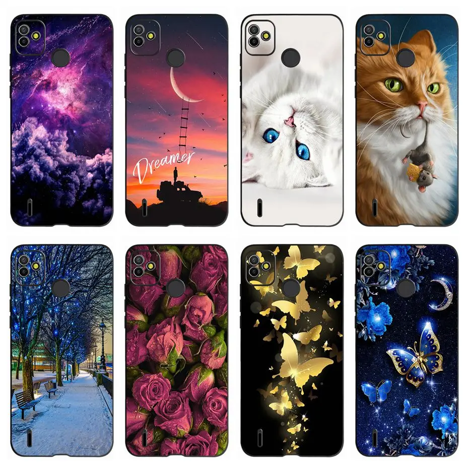 For Tecno Pop 5 Case BD2 BD2p BD3 Cute Fashion Cover Soft Silicone Phone Cases For Tecno Pop 5 Pop5 Back Cover Shockproof Bumper