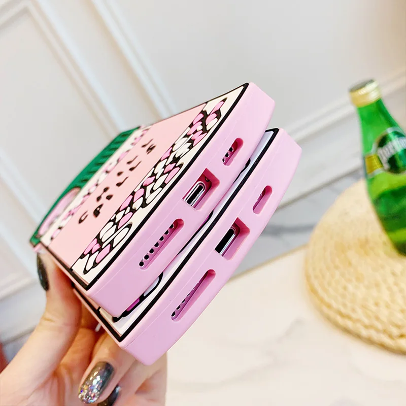 Miękkie silikonowe etui 3D z uroczymi kreskówkowymi zwierzętami na iPhone 12 Mini, odporne na wstrząsy, tylna obudowa, futerał na telefon komórkowy, skórka