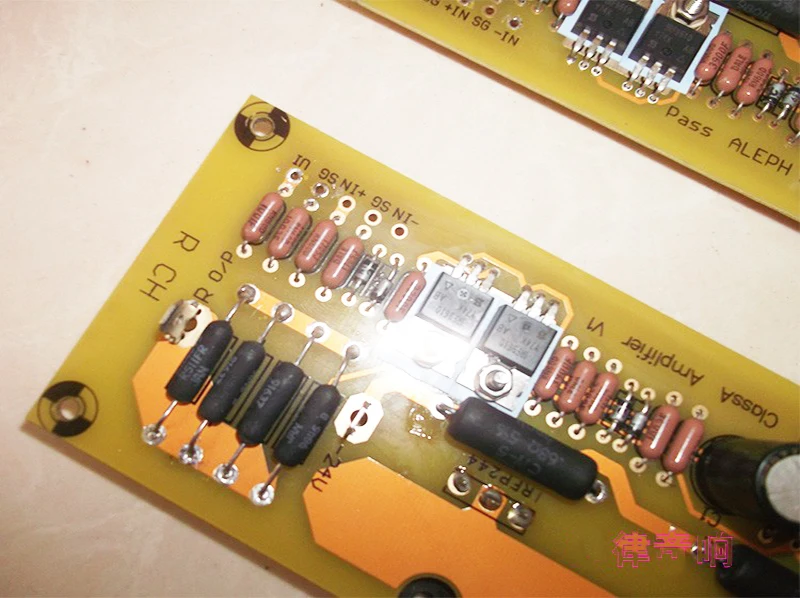 1 คู่ PASS A3 Pure Class A Field Effect Tube โพสต์เกรด HiFi DIY เครื่องขยายเสียง