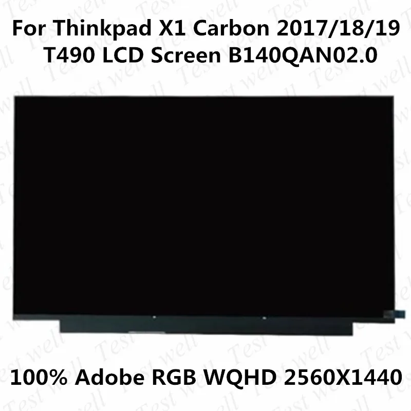 tela lcd de led original 140 para auo bb140qan02 2560x1440 edp 40 pinos display sem toque 01